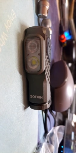 SOFIRN Mini ST10 1000LM EDC Flashlight USB C 14500 Rechargeable with Red Light 660NM Magnetic Tail & clip Dual Switch Torch photo review