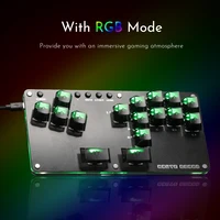 Haute42  Joystick Arcade Hitbox Sticker Leverless Controller Hitbox fightstick For PC /Ps3/ Ps4 /Switch Mini Hitbox Controller - Image 5