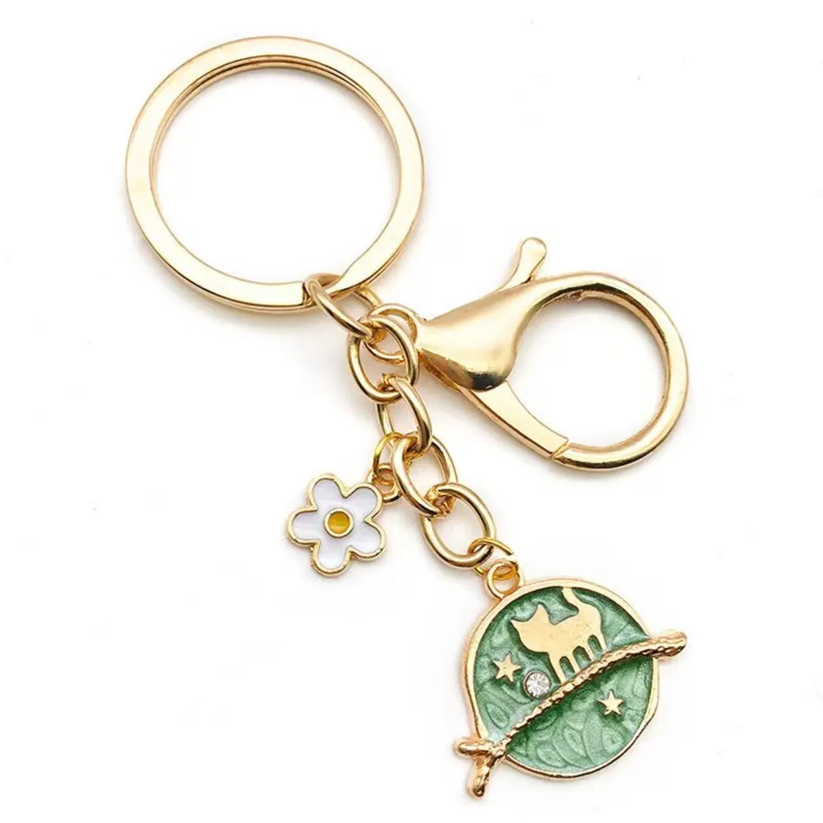 Enamel Charms Mix Styles 20/30/50pcs Jewelry Making Golden Enamel Plated Pendant For DIY Jewelry Making Handmade Accessories