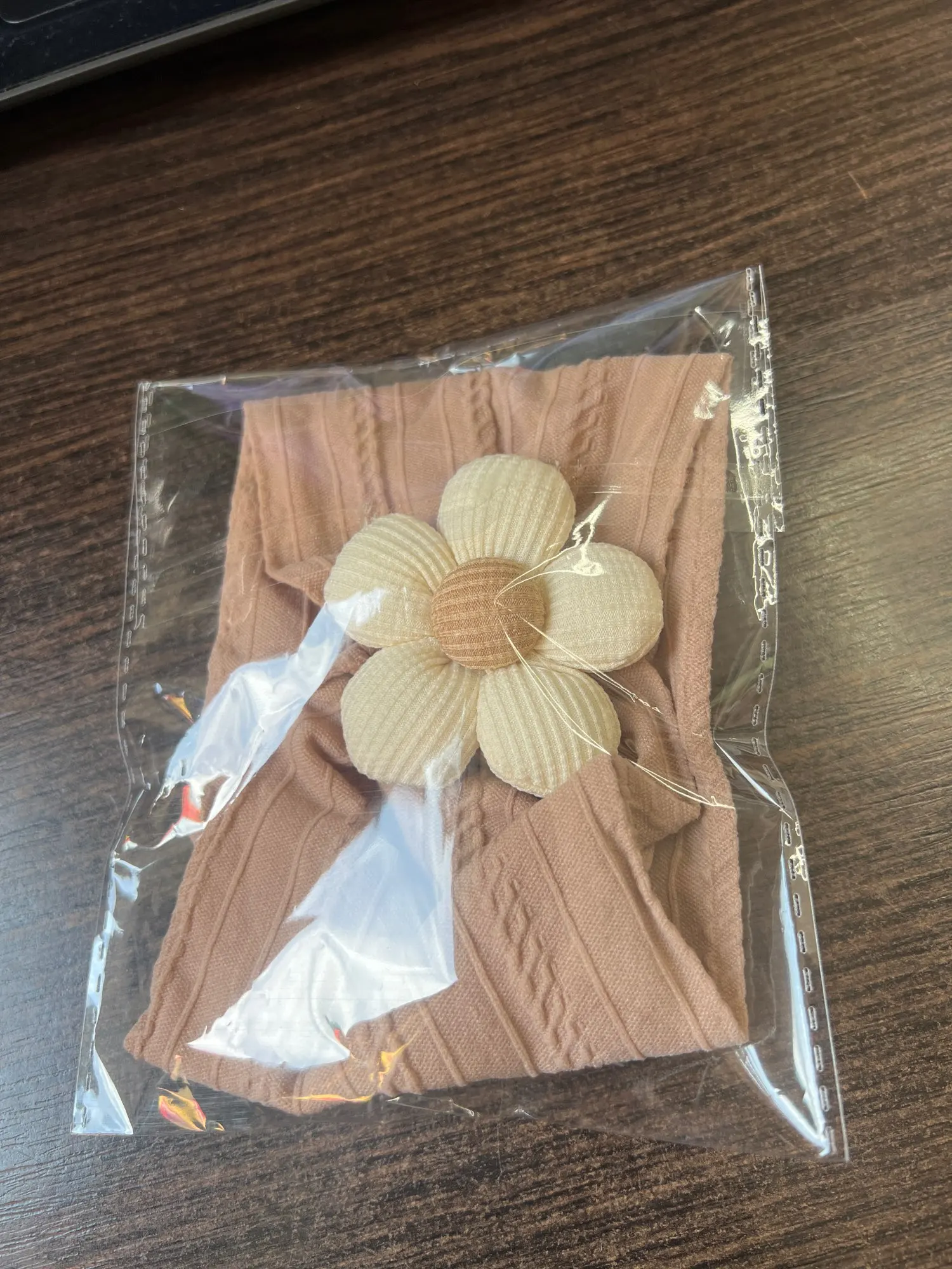 Cute Floral Nylon Baby Headband photo review