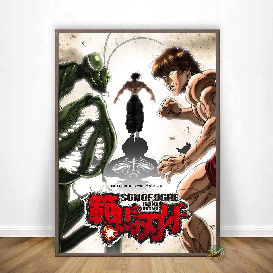 Baki Hanma Anime Art Canvas Poster Print Home Decor Painting Wallpaper  Decorative Wall Picture for Living Room - AliExpress