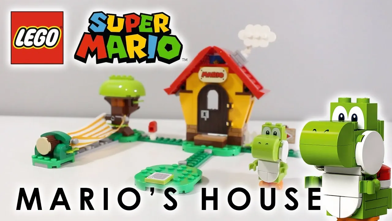 LEGO 71367 Super Mario House & Yoshi Expansion Set Buildable Game