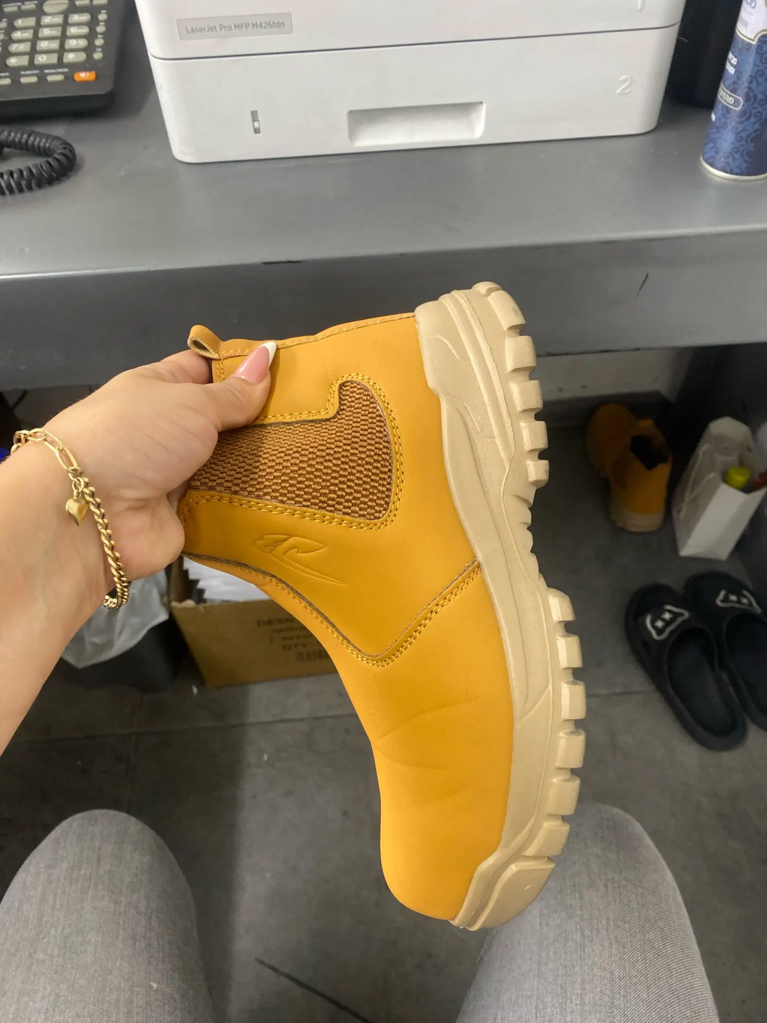 Waterproof Men's Steel Toe Safety Work Boots