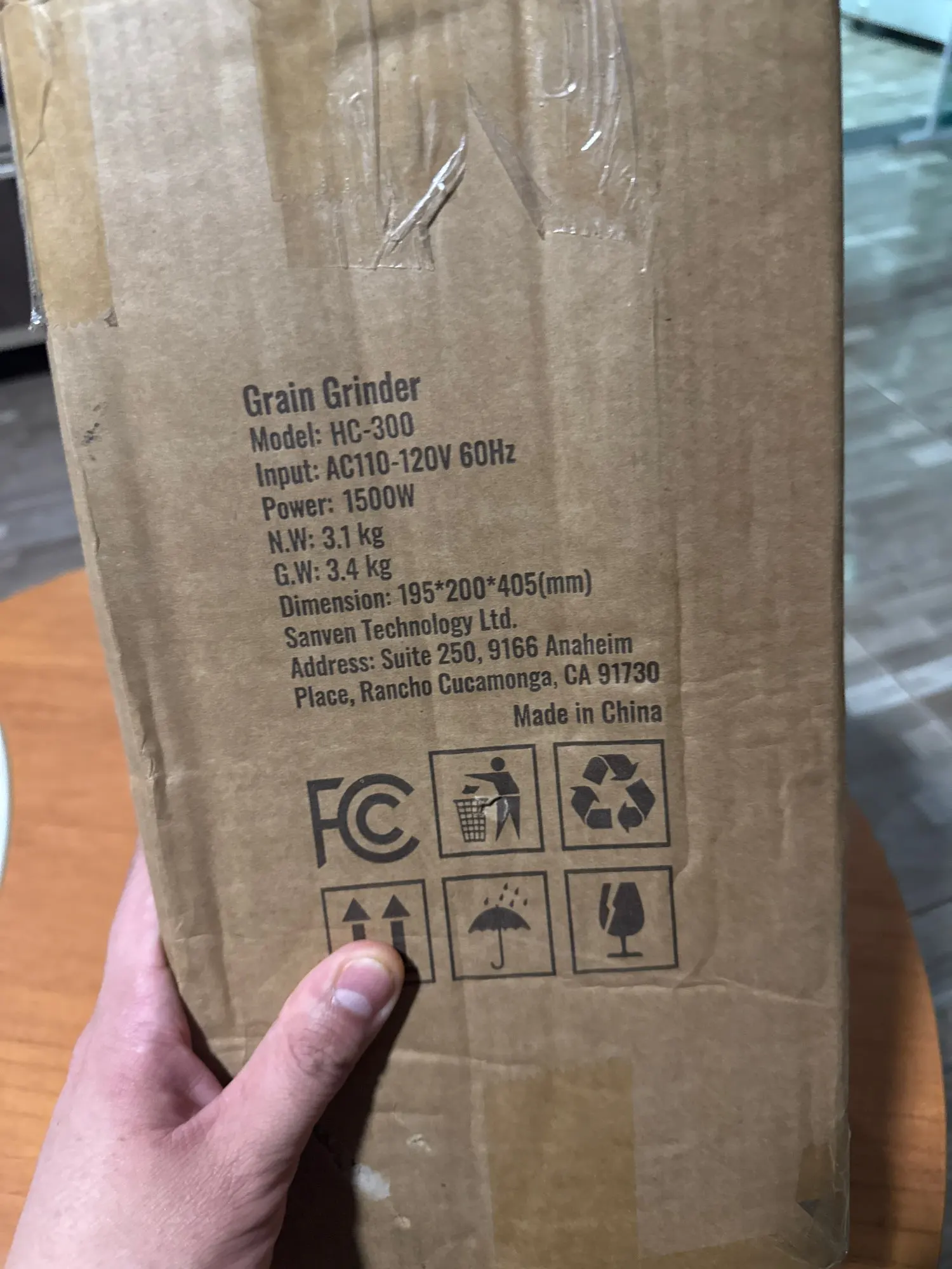 SucceBuy 150-2500g Electric Grain Mill Grinder Commercial Swing Spice Grinders for Dry Herbs Grains Spices Cereals Coffee Corn photo review