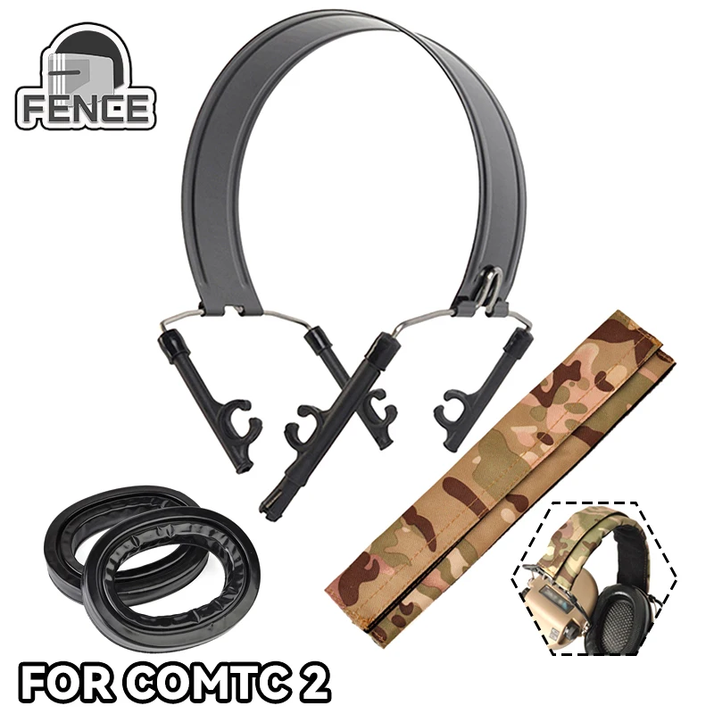WADSN Airsoft Tactcial Shooting Headphones Headband Hoop Bracket For C2 C3 Series Softair PTT Headset Accessories tactical headset