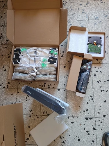 H.View 4K 5Mp 8Mp poe Cctv Security Camera System Home Video Surveillance Kit 8Ch Nvr Audio Outdoor Ip Camera xmeye app photo review