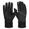 MOREOK Early Winter Thermal Gloves,Polar Fleece Touchscreen Warm Glove Anti-slip Driving,Riding,Running,Bike Cycling Gloves Men 1