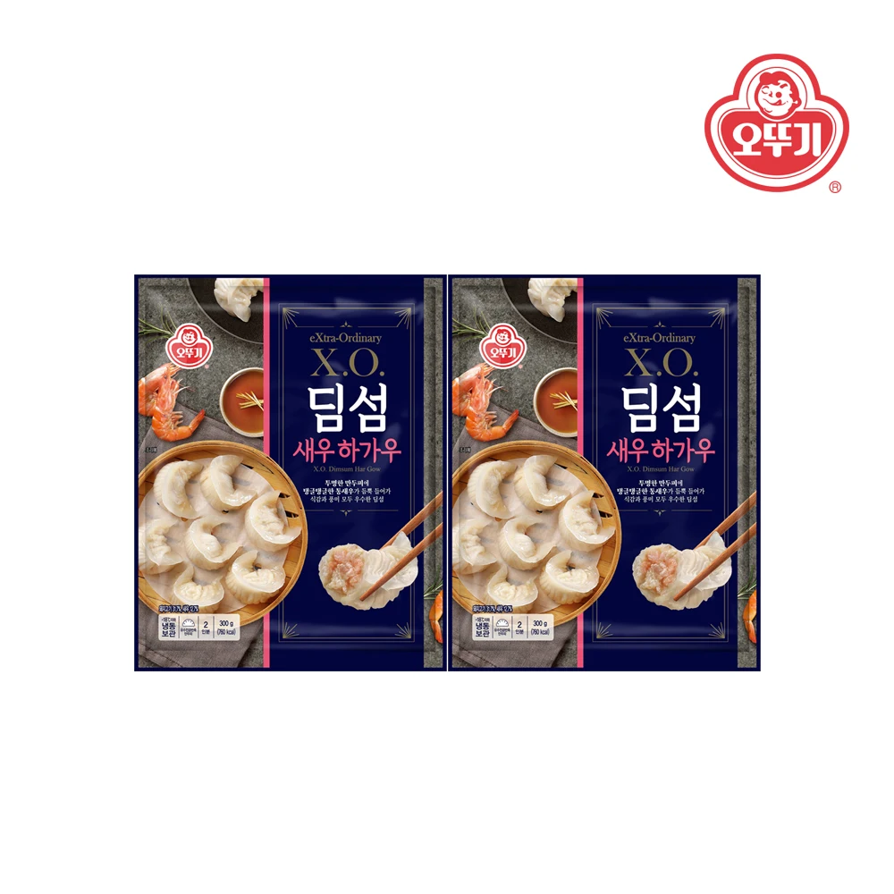 오뚜기 X.O. 딤섬 새우 하가우 (300gx2) x 2개
