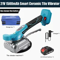 Vibrateur de carreaux professionnel 5 vitesses et ventouse super puissante 50 kg avec une capacité de levage massive, outil vibrant électrique pour la pose de carreaux muraux et de sol, machine de nivellement de sol 3
