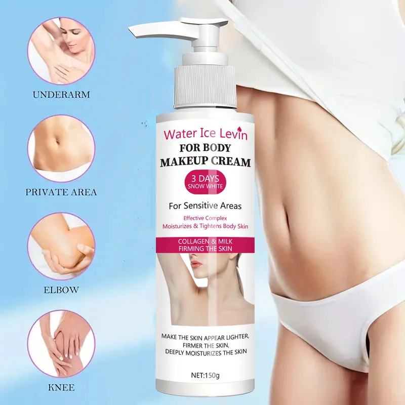 Crema per il trucco del corpo, Crema idratante da donna, Adatta a tutti i tipi di pelle, Tono della pelle solido, liscio, Bilanciato, Esperienza della pelle elastica, Elementi essenziali per la bellezza quotidiana 3