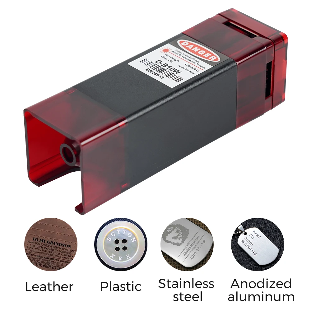 Duas Árvores 80w Laser Head para Máquina de Gravura Cortador a Laser Corte Acrílico Madeira Gravura Metal Módulo Laser 450nm Azul - Imagem 3