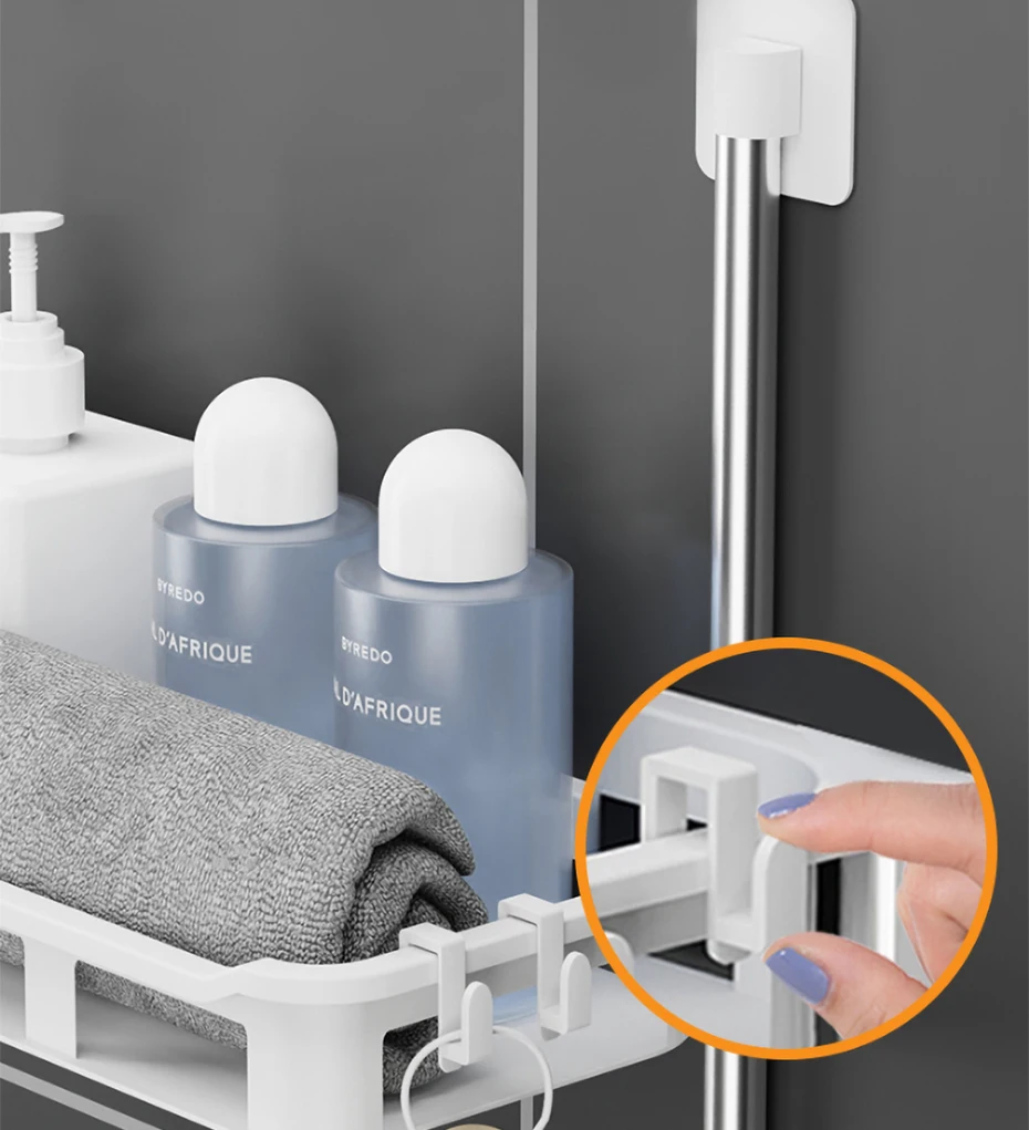 Toilet Rack No Drilling Shelf Above The Toilet Tank Bathroom Rack