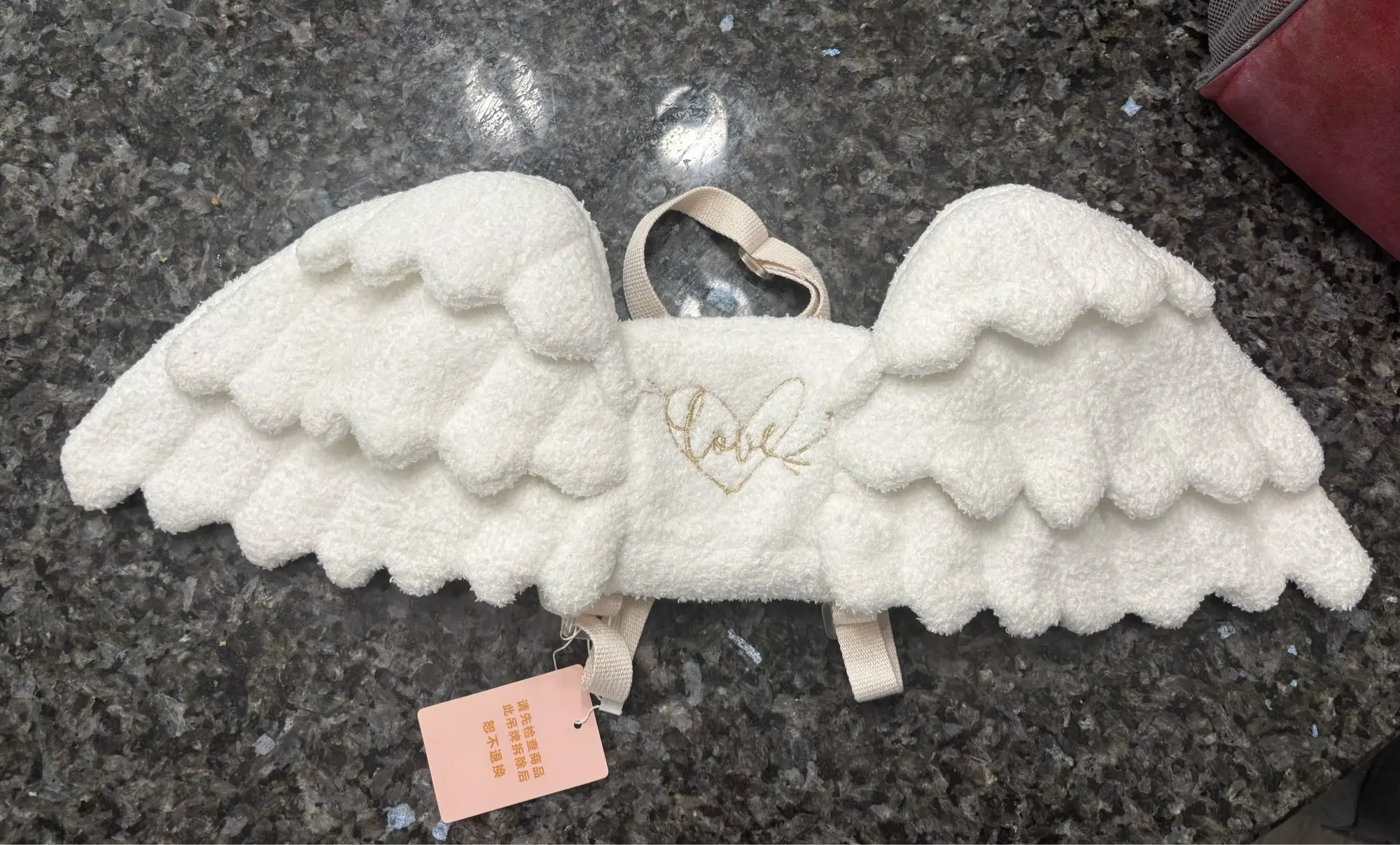 Angel Plush Wings Backpack photo review