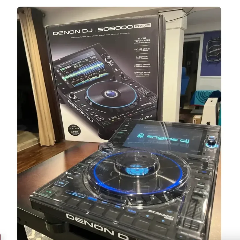PRICE OFFER Denon DJ SC6000 PRIME Digital Media Player (New Sealed) CDJ Killer+ Decksaver