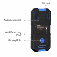 NOYAFA Wall Detector New Design Positioning Hole AC Wire Metal Wood Stud Distance Meter Tool 2