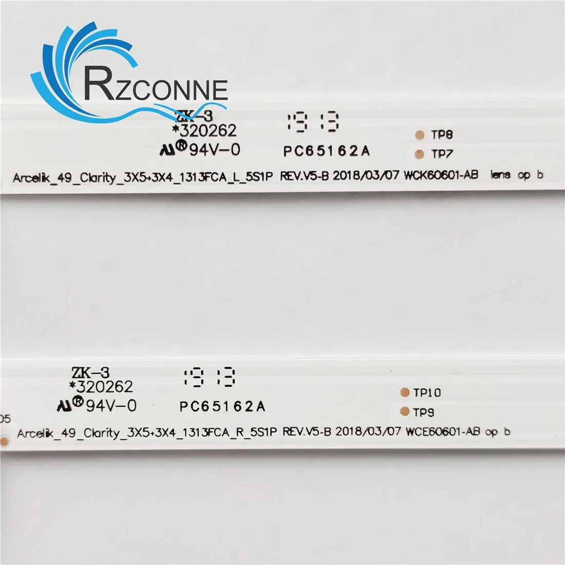 LED Ʈ Ʈ 9  Arcelik_49_Clarity_3X5 + 3X4_1313FCA_L R 5S1P WCE60601 WCK60601-AB B49L 8850 A49L 8840 B49L 8752