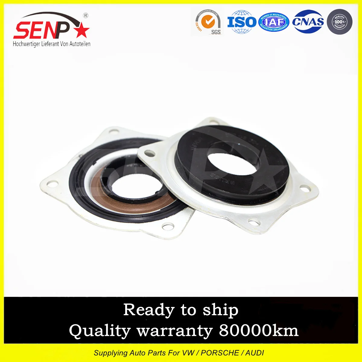 

OEM 948 101 910 20 SENP High Quality New Crankshaft Seal with Flange Elring Fit For Porsche Panamera/Macan/Cayenne 94810191020