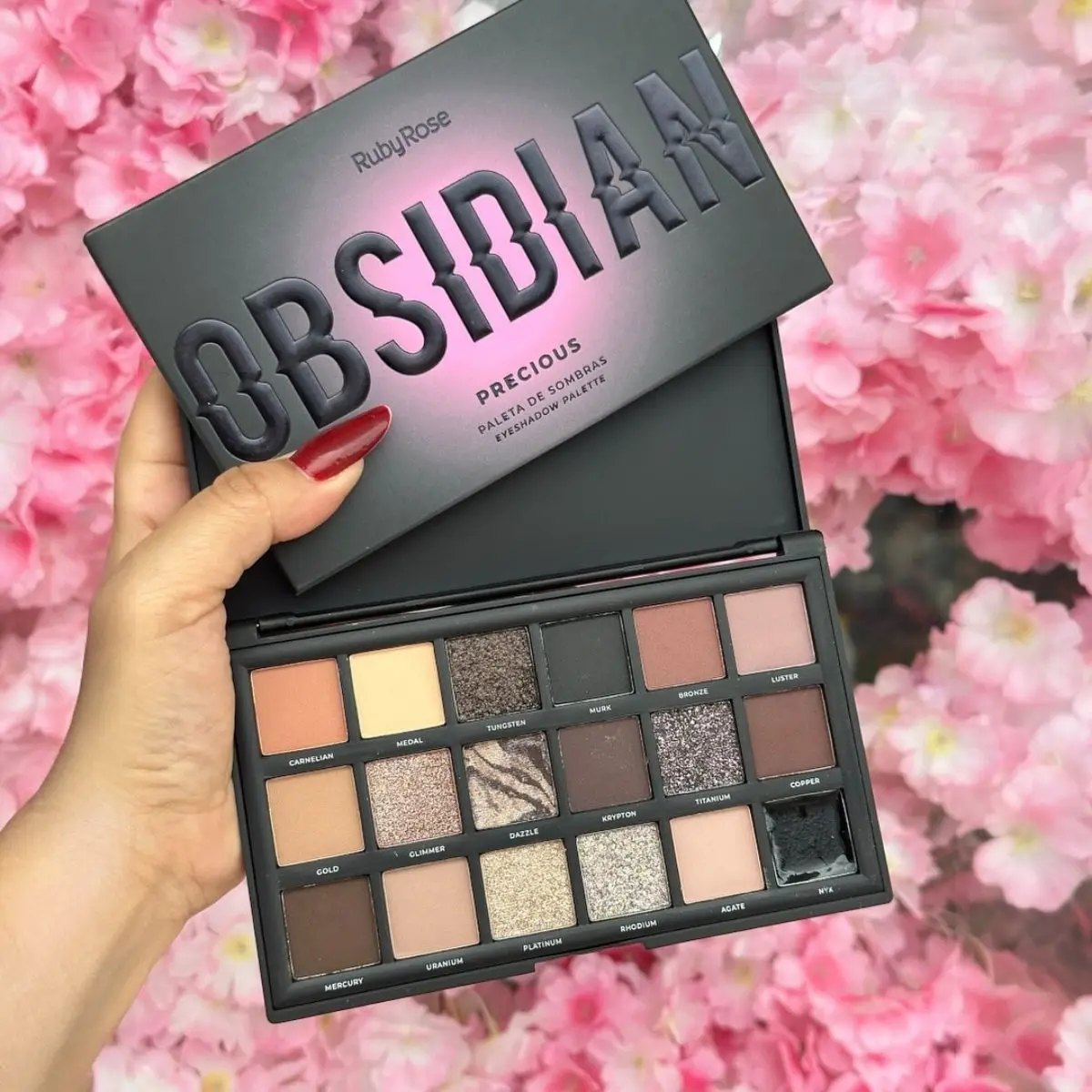 Precious Obsidian 18 Colors Ruby Rose Shadow Palette jpg Precious Obsidian 18 Colors Ruby Rose Shadow Palette jpg