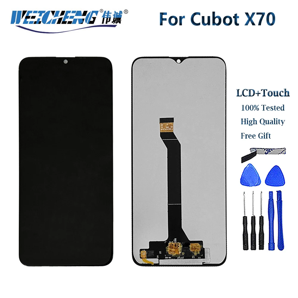

6,58 дюймовый новый оригинальный Дисплей для Cubot X70 ЖК-дисплей + Стандартная замена для Cubot X70 ЖК-экран
