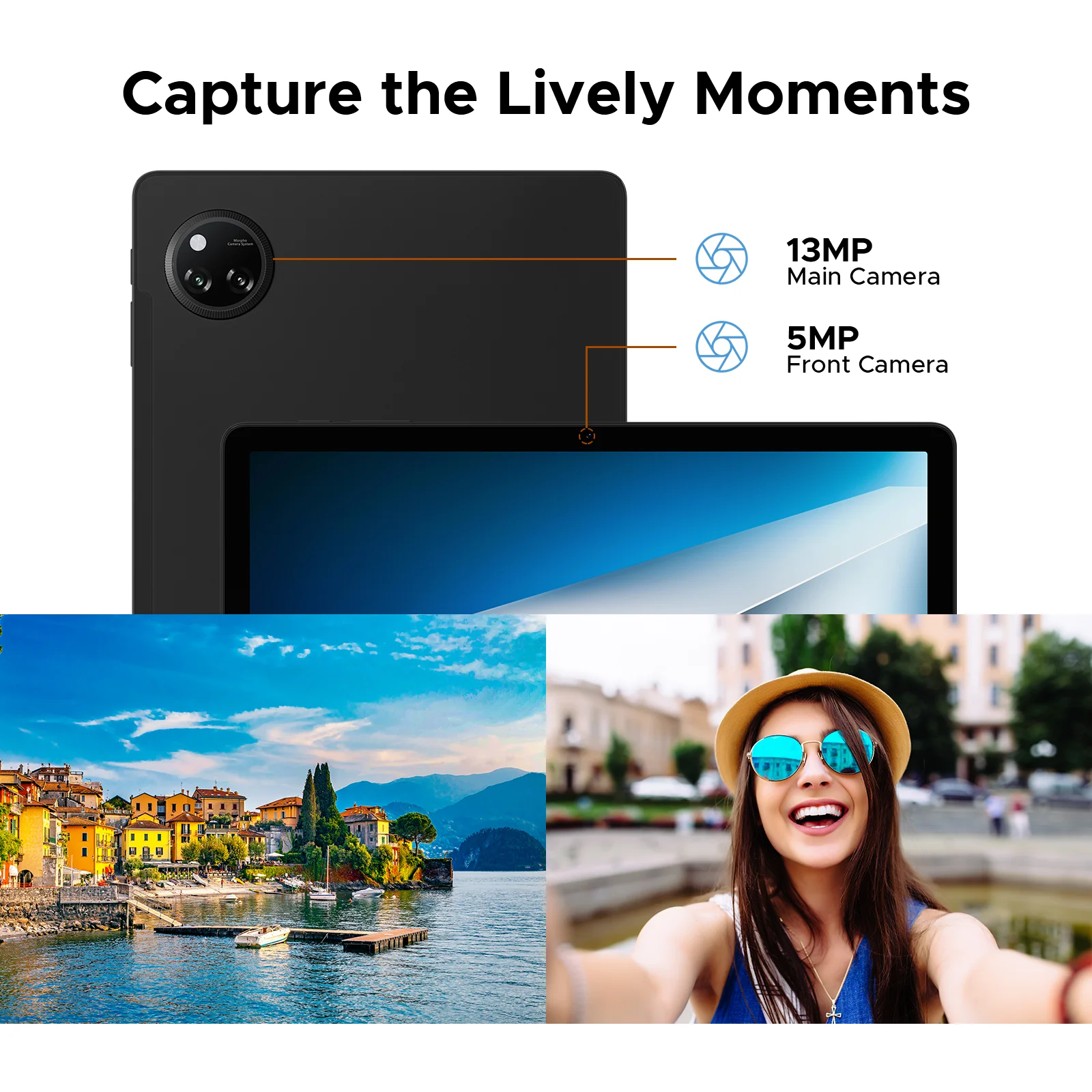DOOGEE Tab A9 Pro+ Tablet PC Android 16 Dual Speakers 11'' Screen 30GB (6GB+24GB) 128GB 8580mAh Battery Widevine L1 Smart Pad 6