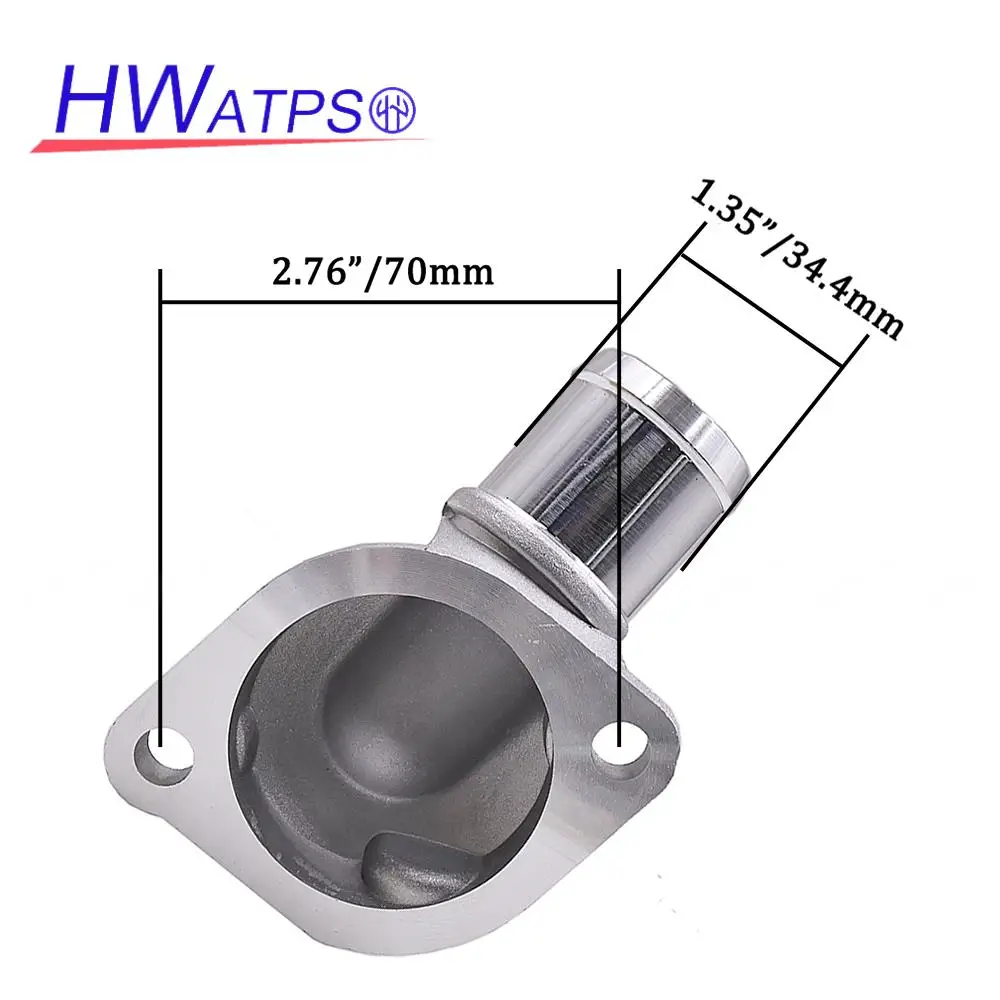For Hyundai Elantra Lantra Santa Fe Trajet Tucson Kia Carens II Cerato Sportage III Thermostat Housing 25613-27000 2561327000