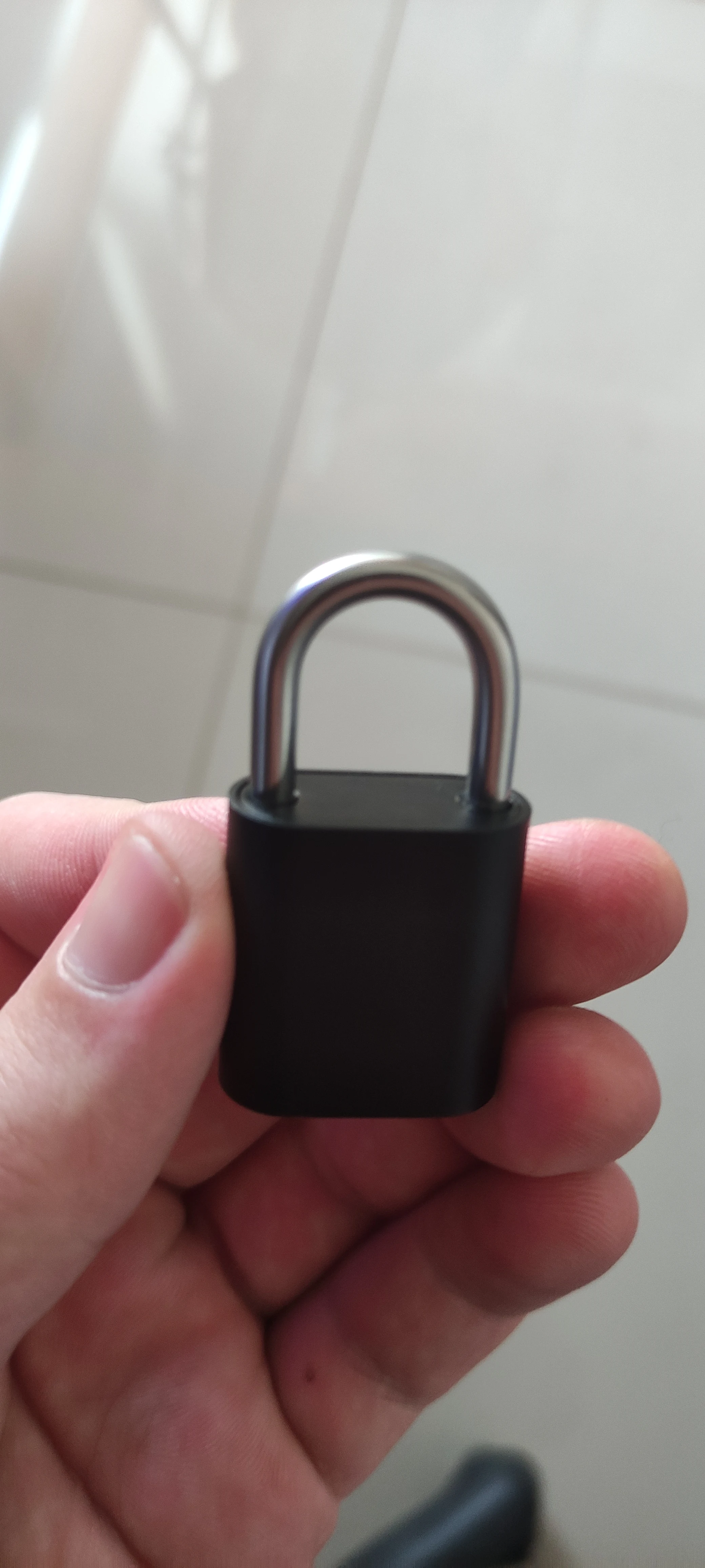 Mini Smart Biometric Thumbprint Door Padlocks Rechargeable Door Lock Fingerprint Smart Padlock USB Keyless Quick Unlock