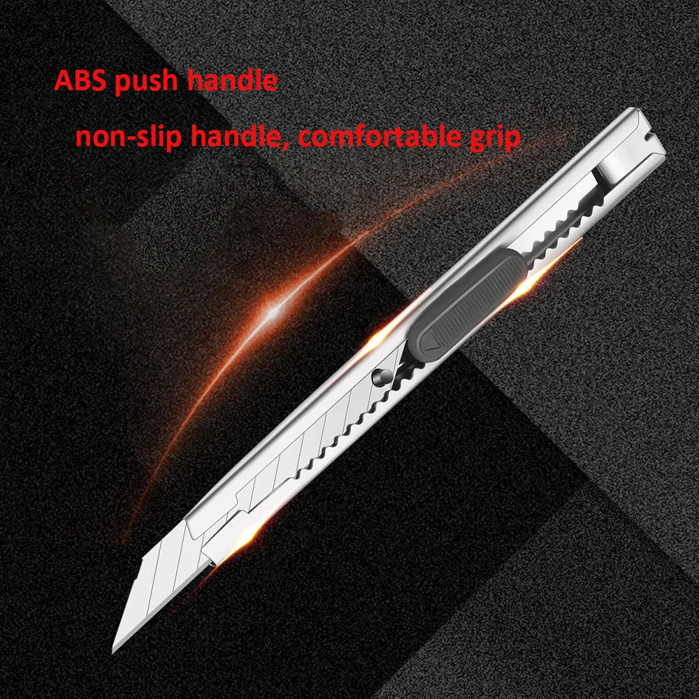 TOFAR 10 Stück 9mm Vinyl-Schneidemesser Auto-Folierung Aufkleber Schneidewerkzeug Abbrechklinge Bastelmesser Fensterfolie Tapeten DIY – Detail 2