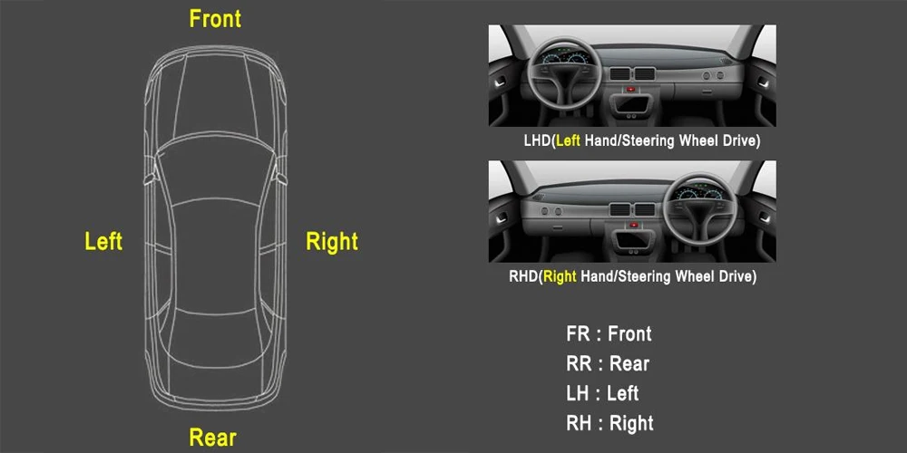 genuine frente direita esquerda novo abs sensor de velocidade da roda para kia sportage