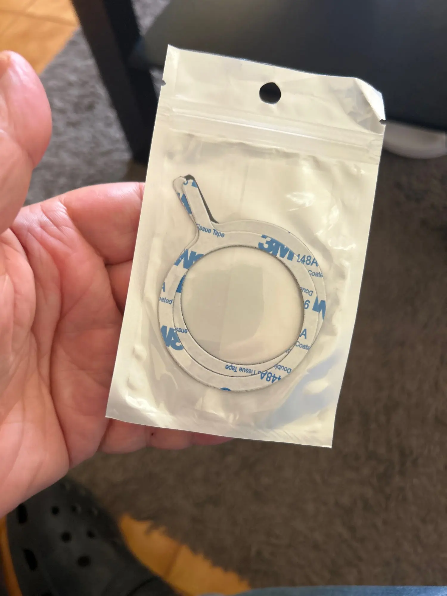 3/5 PC Metal Ring Plate for Magsafe Accessories for iPhone 14 15 Magnetic Mobile Phone Holder Car Wireless Charger Iron Sheet photo review