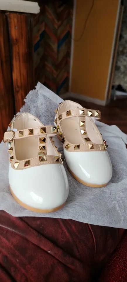 Girls T-Tied Flat Shoes photo review