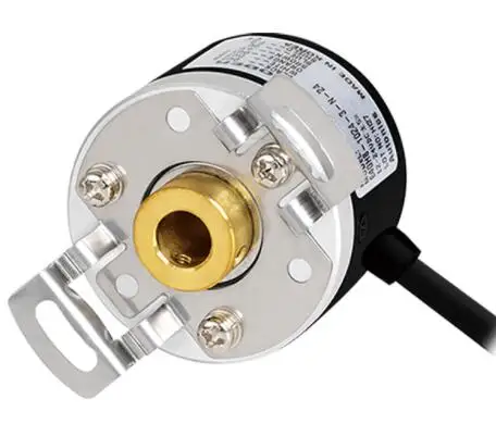 

E40H10-1024-3-T-24 Encoder, Incremental, Ø40mm, 10mm Hollow Shaft, 1024 PPR, A,B,Z, NPN open collector output, 12-24VDC