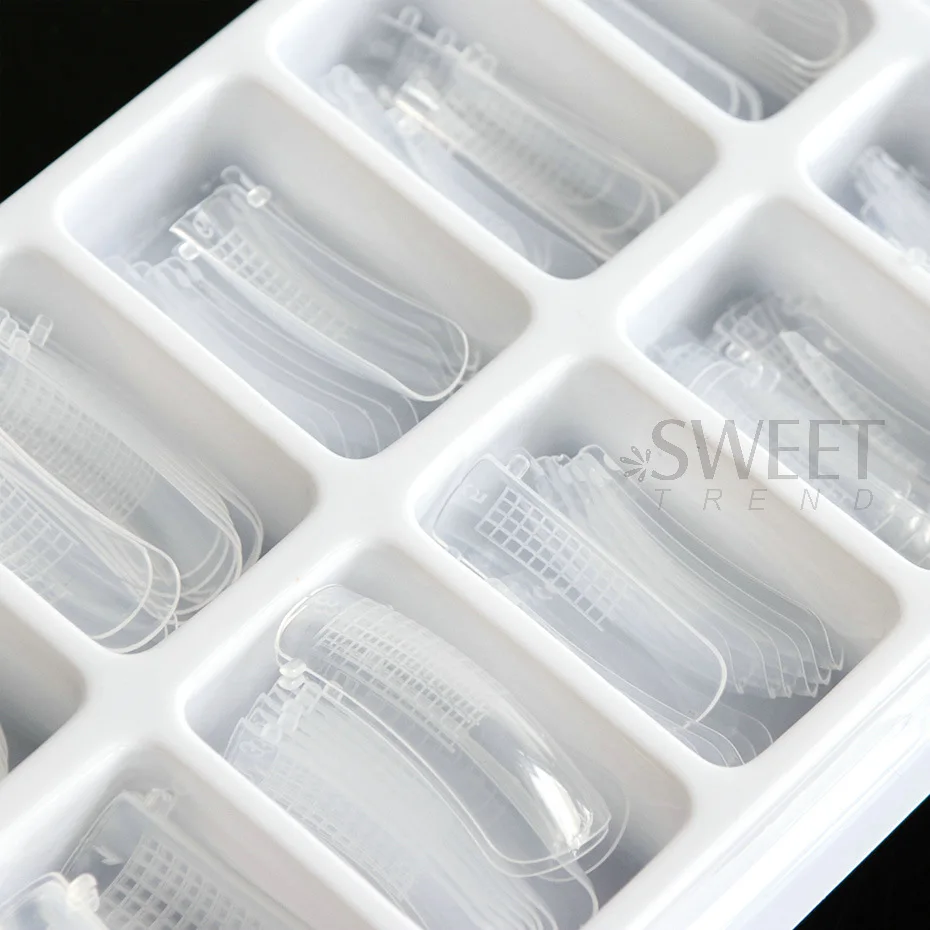 Acrylic Extension Nails Gel Kit Nude Color Quick Building Complete Tools Crystal Clip Brush Form Set Manicure Prolong Supplies