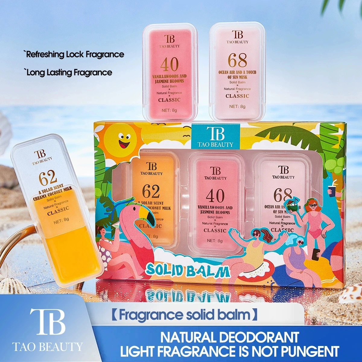 3Pcs Solid Perfume Set Natural Scent Portable Lasting Fragrance Portable Balm Gift For Women Her Daily Use Dating Office Travel_voghion.com