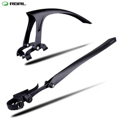 RBRL Bike Fender 700c Wings for Bicycle Protector Accessories Road Bike Mudguard PP Soft Mudguard Ass Saver with Quick Release