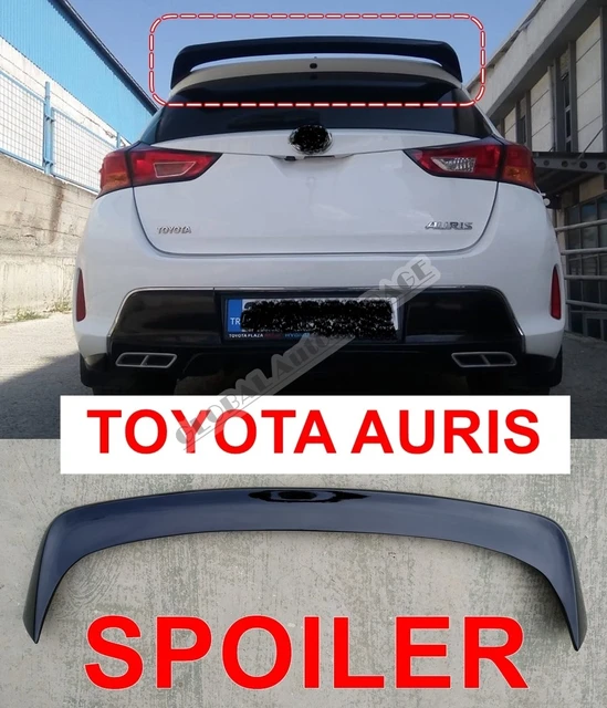 Spoiler per Toyota Auris 2015 2016 2017 2018 2019 2020 2021 Wings Spoiler  per Antenna per Auto Aileron accessori per portapacchi Auto nero -  AliExpress