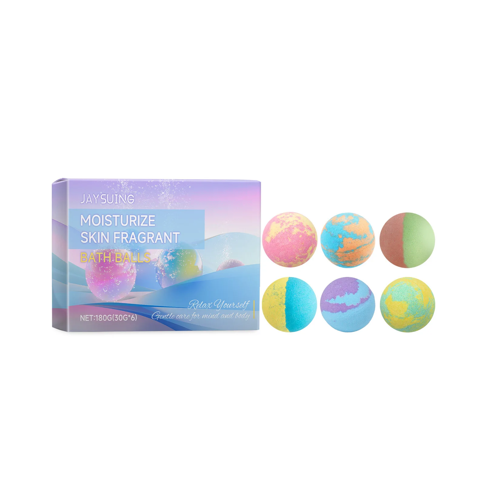 Soothing Bath Bombs Long Lasting Flower Fragrances Relaxing Exfoliating Ball Shower Moisturizing Stress Relief Salt Bubble Balls 2