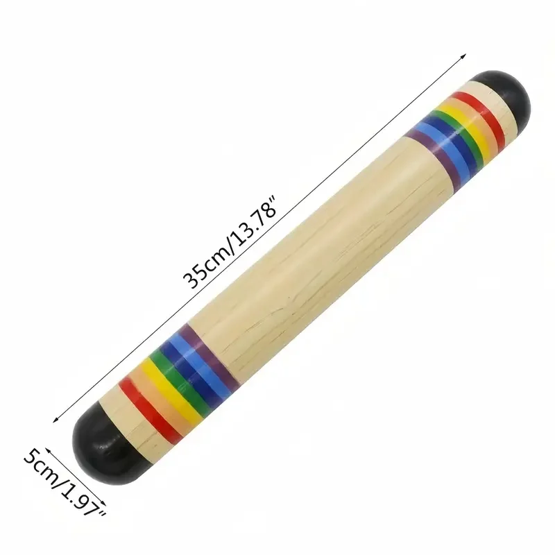Wooden Rain Stick Maker Musical Instrument Rainfall Rattle Tube Rainstick Shaker Orff Percussion 13.8 Inch wooden rain stick instrument