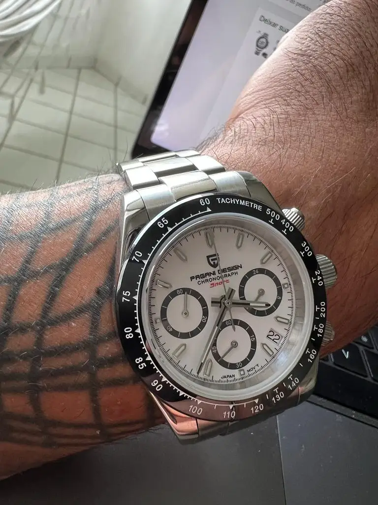 PAGANI DESIGN 2023 New Men's Watches Quartz Business Watch Mens Watches Top Brand Luxury Watch Men Chronograph VK63 Reloj Hombre photo review