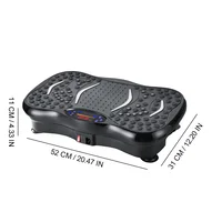 Whole Body Vibration Plate Fat Burning Machine Bluetooth LCD Home Exercise Equipment with Remote Control for Weight Loss Fitness 6