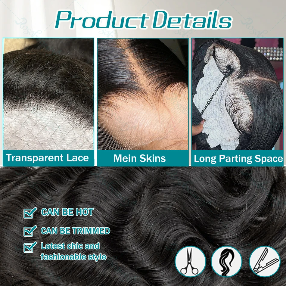 Lace Front Wigs Short Bob Body Wave 13x4 13x6 5x5 Closure Brazilian Remy Human Hair