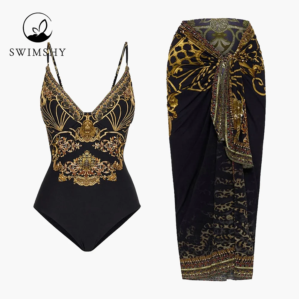 DeepVVintageStyleWomenSwimsuitsCoverUpSexyChicOnepiece