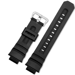 Waterproof Silicone Men's Replacement Wristband Strap for Casio G-SHOCK Watches (Black S)