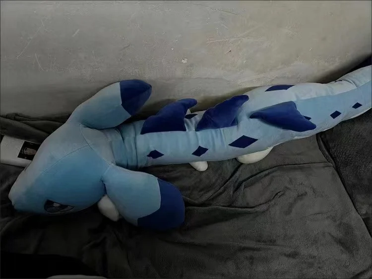 Kawaii Long Baby Blue Dragon Plushie