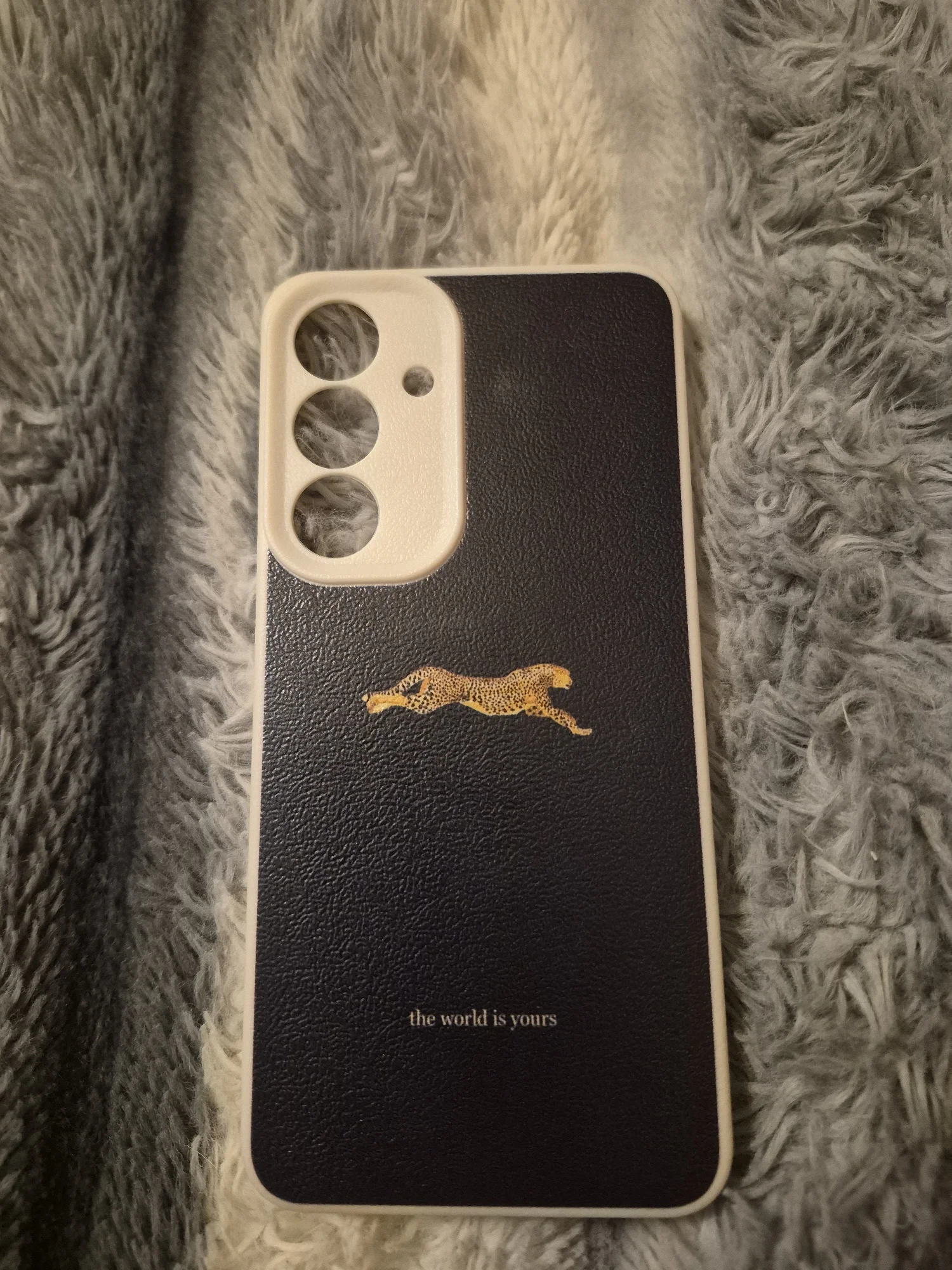 Cover morbida leopardata rosso vino per Samsung Galaxy photo review