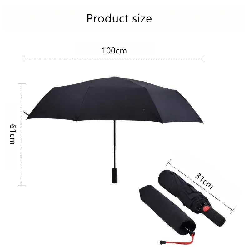 Sports Series Automatic Three-fold Umbrella For BMW High-end Car Business Advertising Gift Umbrella