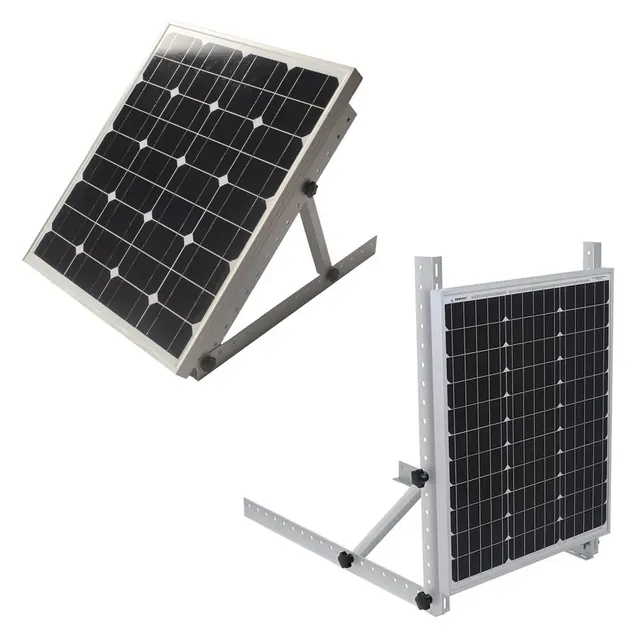 Kit De 12 Supports De Fixation Pour Panneaux Solaires - Pinces En Z En Alliage Aluminium, épaisseur 30 Mm