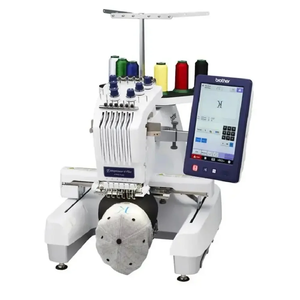 DISCOUNT 6-Plus PR670E 6 Needles Embroidery Machine New
