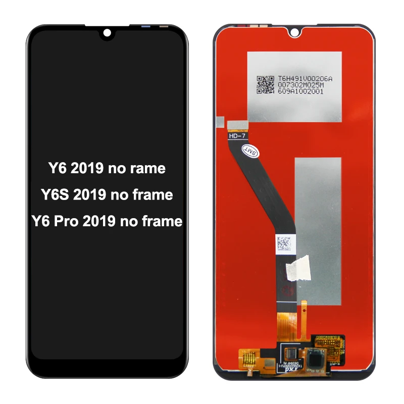 DISPLAY LCD TOUCH SCREEN Per HUAWEI Y6S JAT-L41 Y6 2019 SCHERMO NERO VETRO | UK - Foto 10