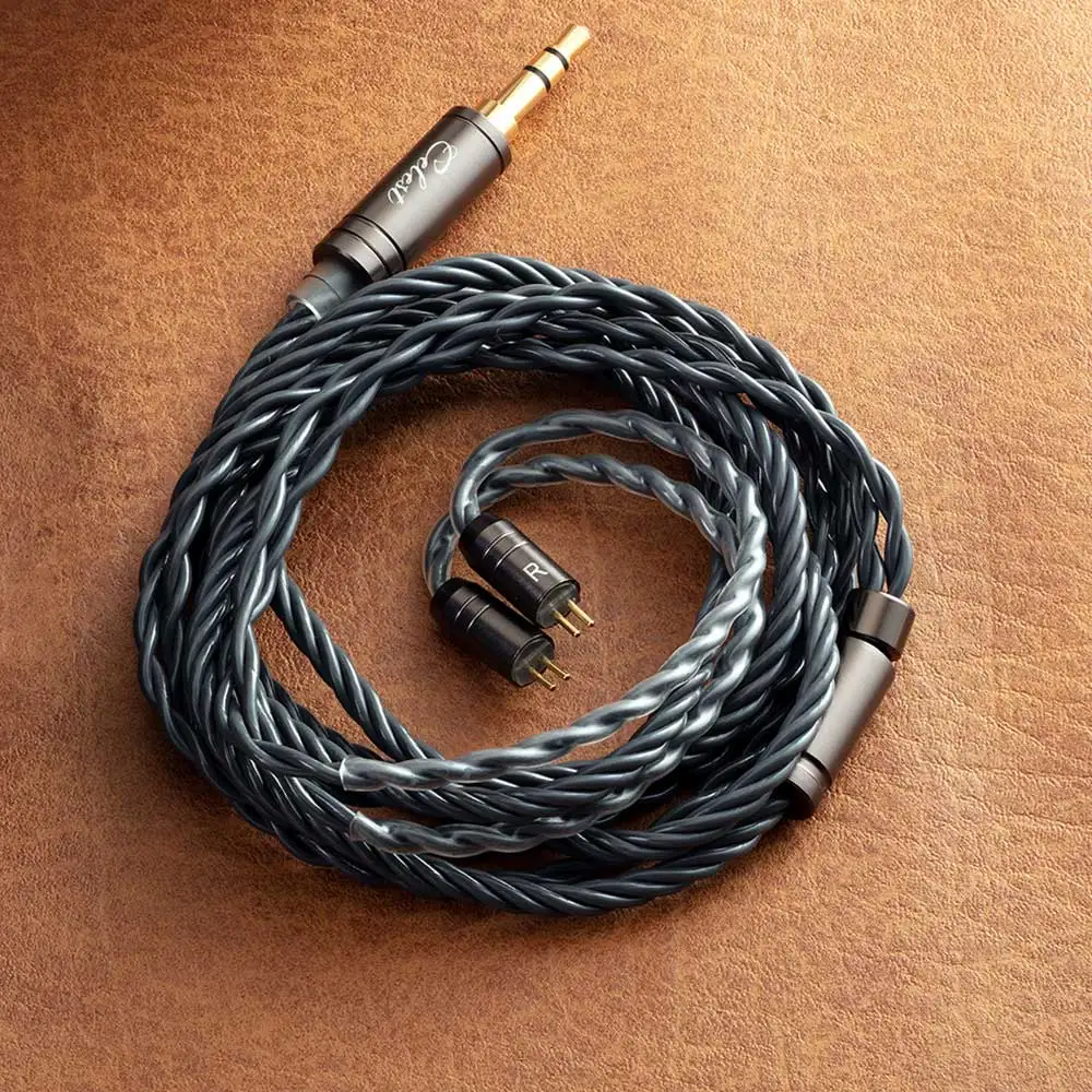 Kinera Celest Tiger Soul ̾ ׷̵ ̺, 4 ھ OFC  ,  3.5mm ÷, 0.78mm 2  ̺, ̾ IEM