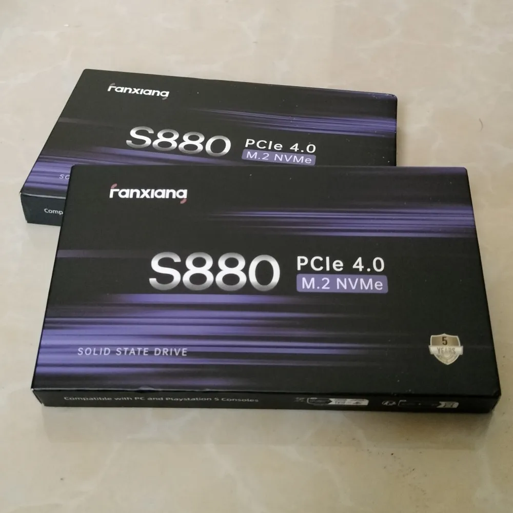 Fanxiang S880 M.2 SSD 7300MB/s 1TB/2TB/4TB M.2 NVMe SSD Drive PCIe